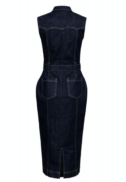 Pencil Dress, QUEEN KEROSIN Western Denim