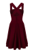 Pinafore Dress, PATTI Burgundy (40497) 