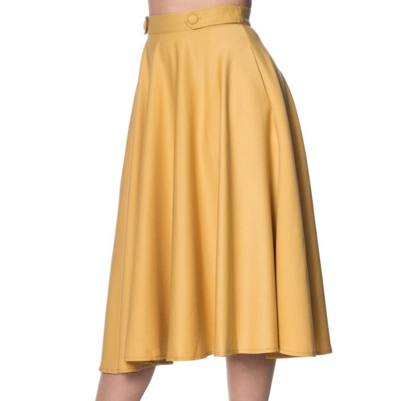 Swing Skirt, DI DI Mustard (2278)