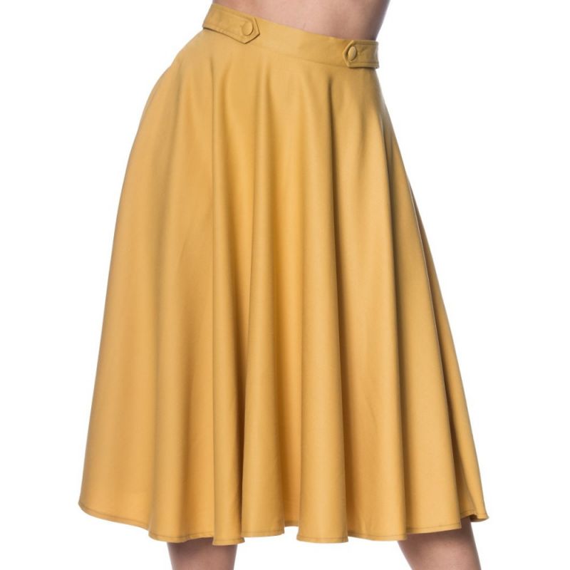 Swing Skirt, DI DI Mustard (2278)