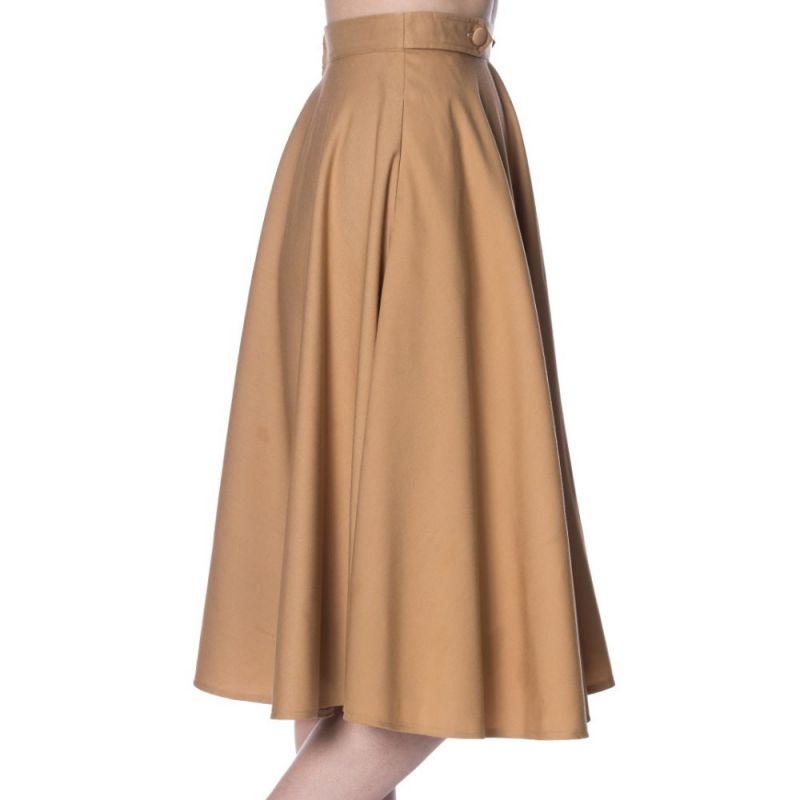 Swing Skirt, DI DI Tan (2278)