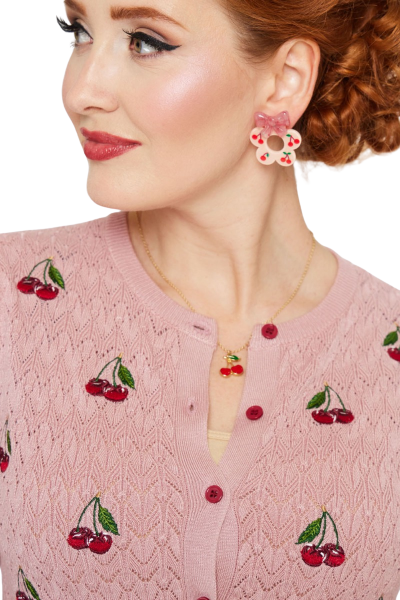 Cardigan, CHERRY (4513)