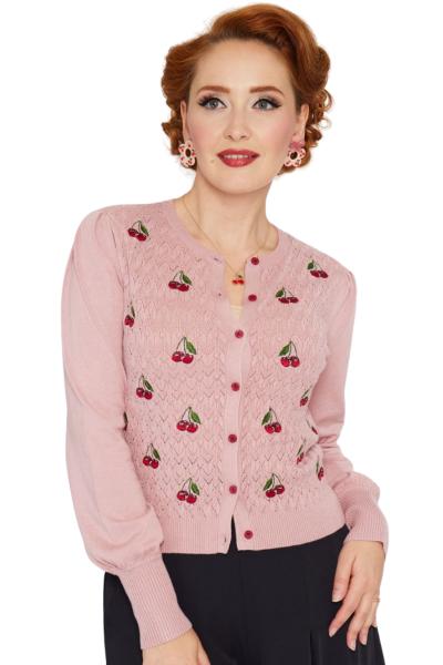 Cardigan, CHERRY (4513)