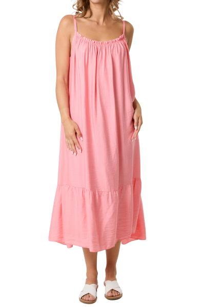 Summer Dress, CAMILLA Coral