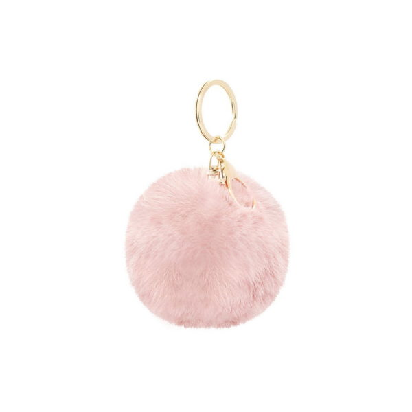 Keyring/Bag Accessory, PUFFY Pink