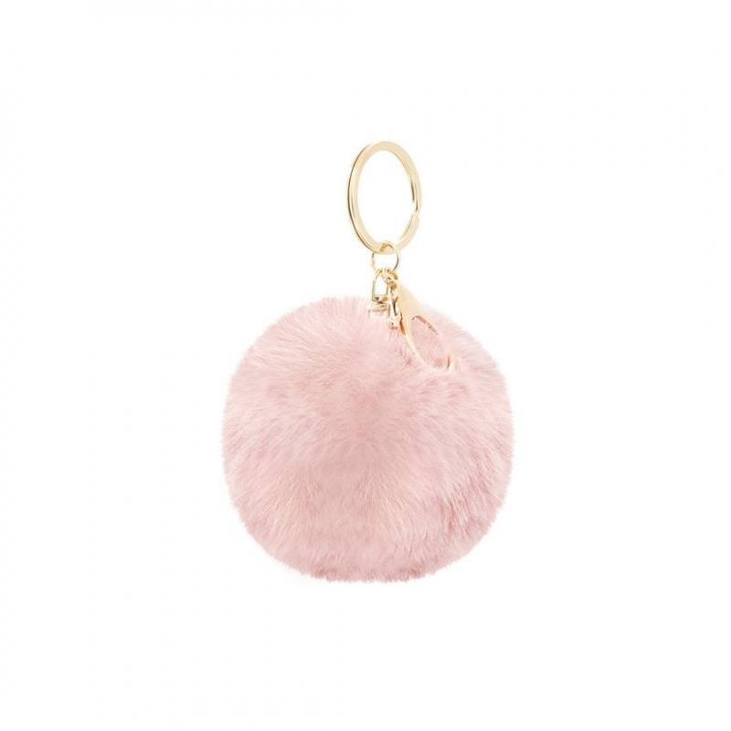 Keyring/Bag Accessory, PUFFY Pink