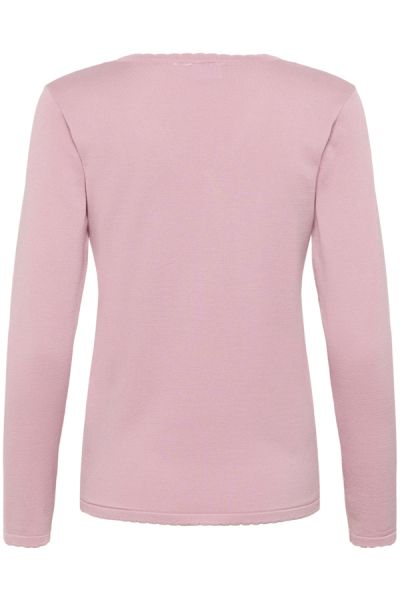 Pullover, MILA V-neck Pink Nectar