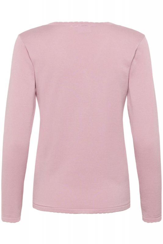 Pullover, MILA V-neck Pink Nectar