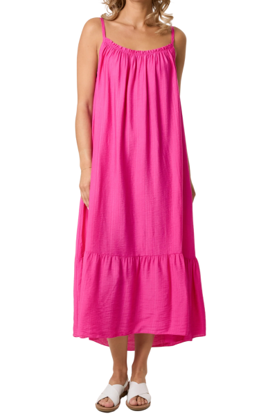 Summer Dress, CAMILLA Fuchsia