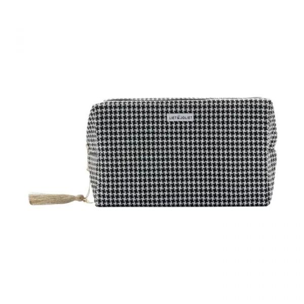 Cosmetic Bag, PIED DE POULE Big