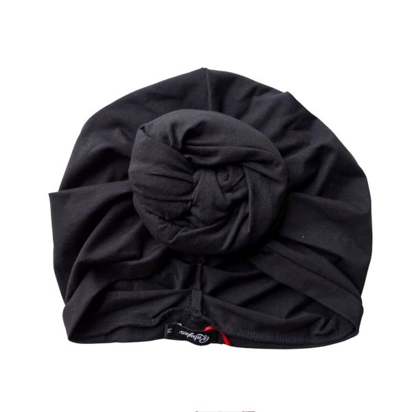 RUBYLEA Turban, GRETA Black Tricot