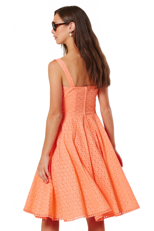 Swing Dress, VALERIE Coral (2130)