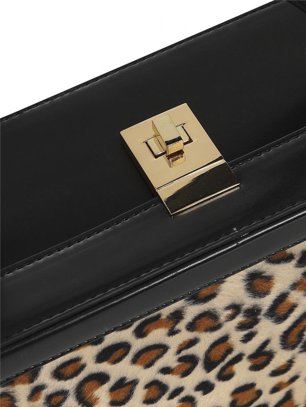 Handbag, TASHA Leopard