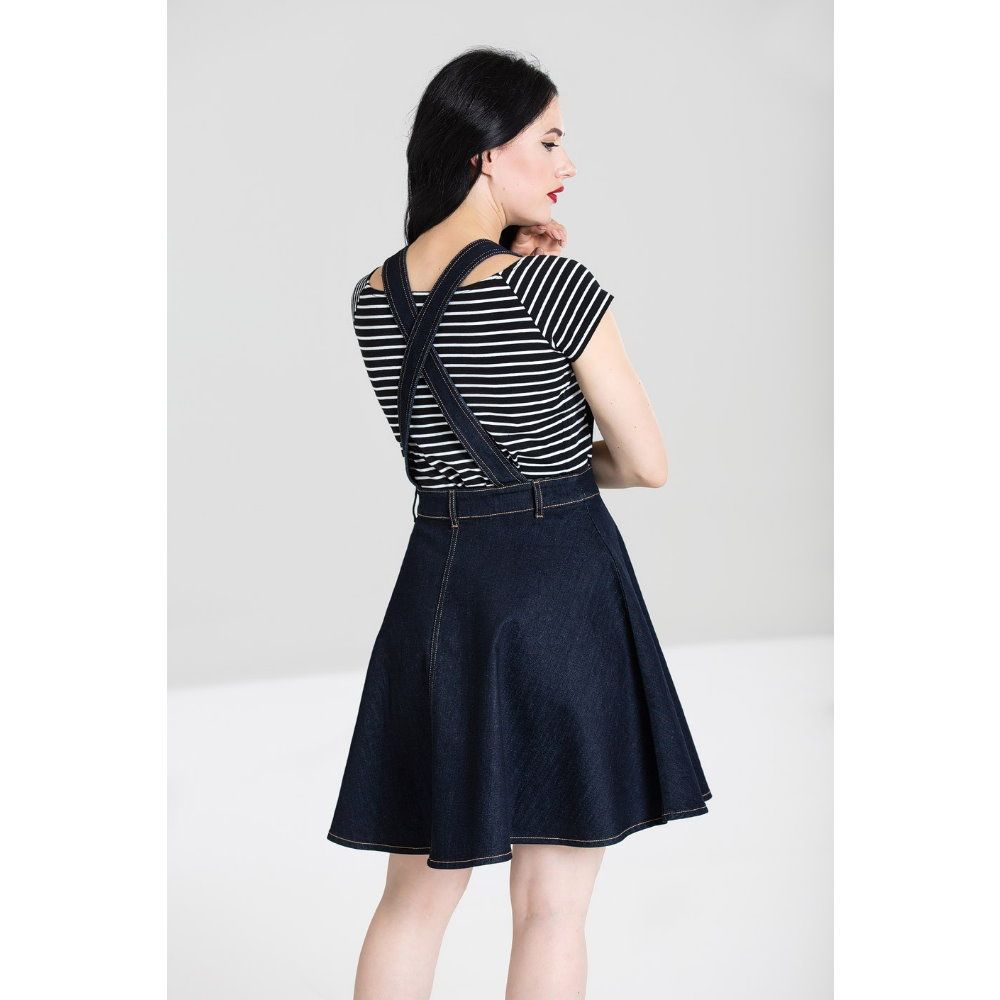dakota pinafore dress