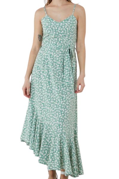 Maksimekko, MARY Floral Vintage Green
