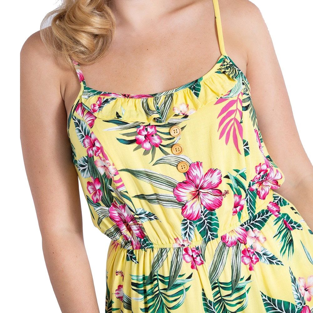 yellow dressy jumpsuit