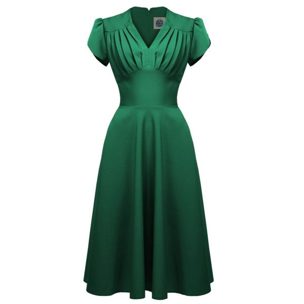 Swing Dress, PRETTY RETRO 50s Emerald
