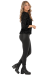 Pusero, CC Jewel Plisse Black