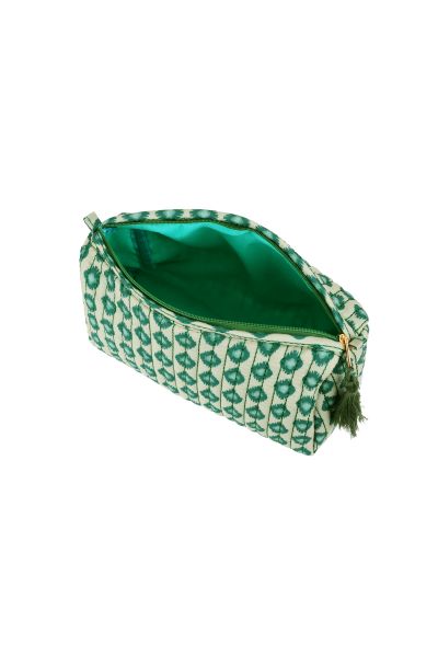 Cosmetic Bag, RETRO Green