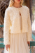 Jacket, PETALS Cream