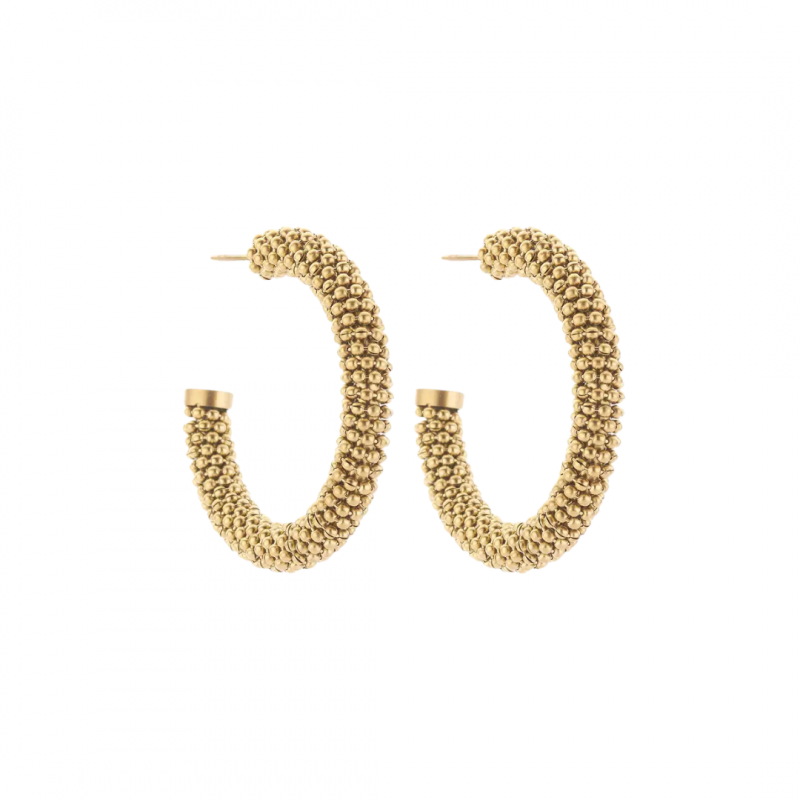 Earrings, DAHLIA Gold