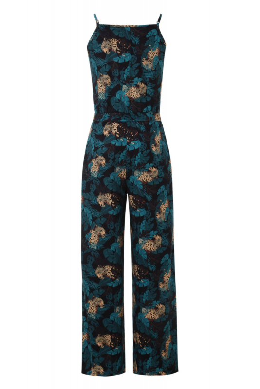 Jumpsuit, BRIGITTE Black Cheetah (JS8)