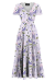 Maxi Dress, LYRA Lilac Wisteria