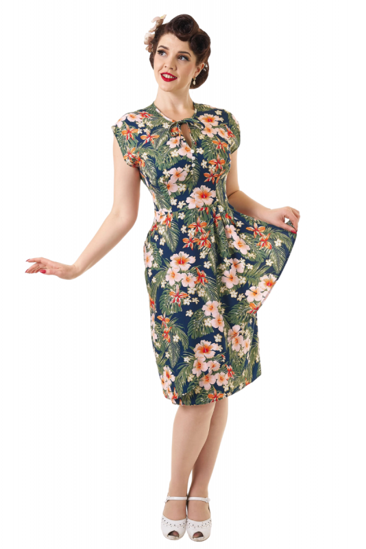 Pencil Dress, PRETTY RETRO Veronica Tiki