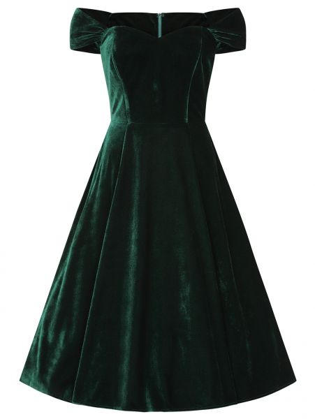 Swing Dress, KARIN Velvet Green