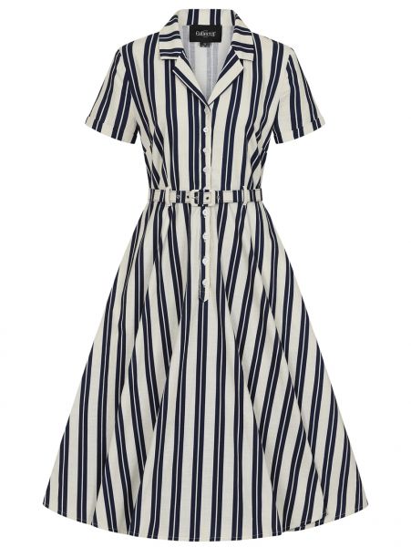 Swing Dress, CATERINA Admiral Stripe