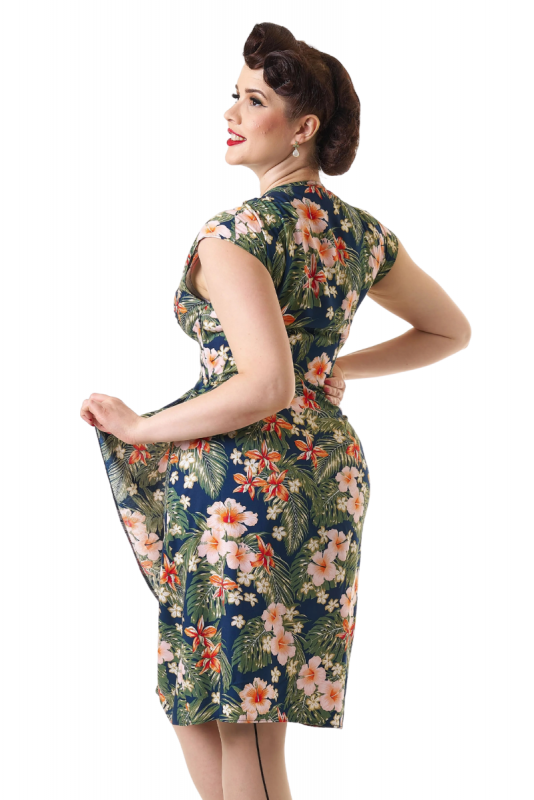 Pencil Dress, PRETTY RETRO Veronica Tiki