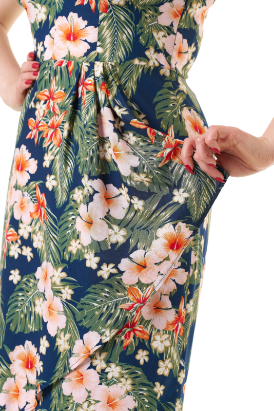 Pencil Dress, PRETTY RETRO Veronica Tiki