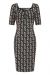 Pencil Dress, DOLORES Wallflower