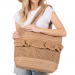 Summer Bag, RUFFLE Brown
