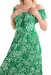 Dress, BARDOT Retro Floral Green