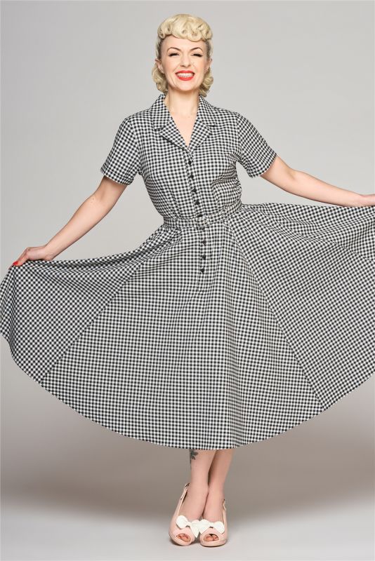 Swing Dress, CATERINA Gingham