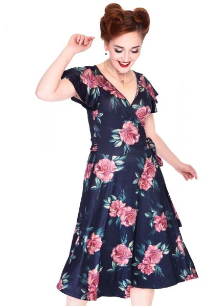 Swing Dress, FLORAL Wrap (9528)