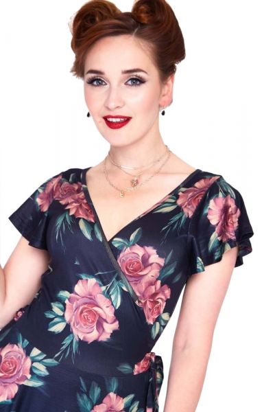 Swing Dress, FLORAL Wrap (9528)