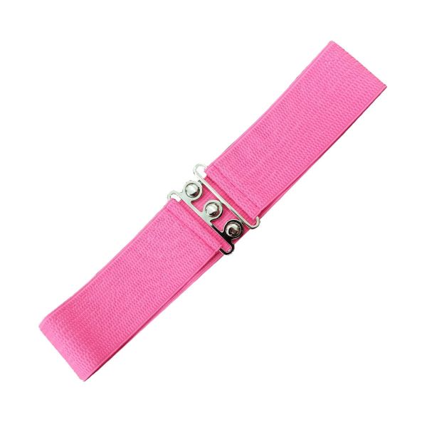 Belt, Vintage Stretch Hot Pink