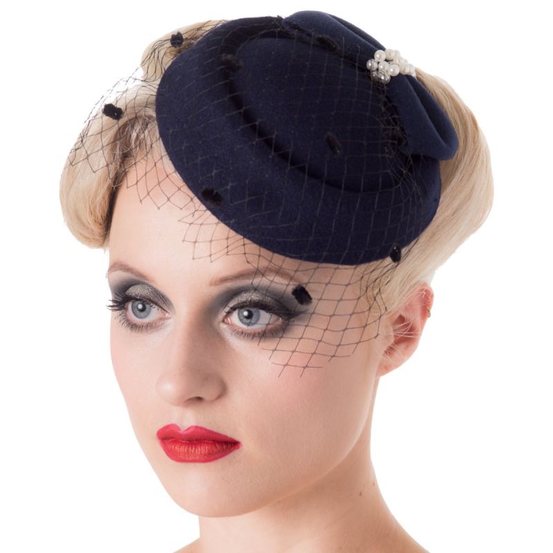 Fascinator, JUDY Navy (AC2332)