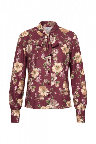 Blouse, VERY CHERRY Ruffle Blouse Blumen