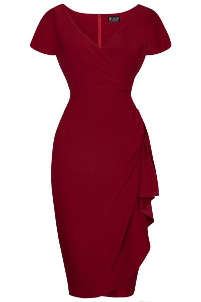 Pencil Dress, ELSIE Wine