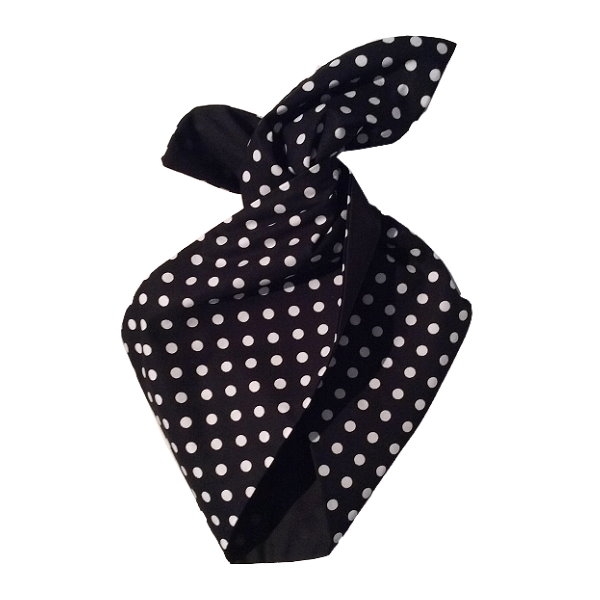 Hairband, BE BOP Polkadot/Black