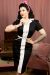 Pencil Dress, BERTA Contrast Black