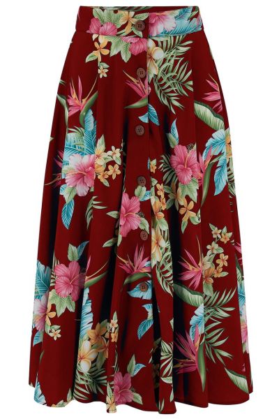 Swing Skirt, ROCK'N ROMANCE Beverly Honolulu Wine