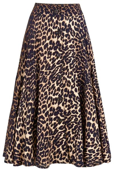 Swing Skirt, ROCK'N ROMANCE Beverly Leopard
