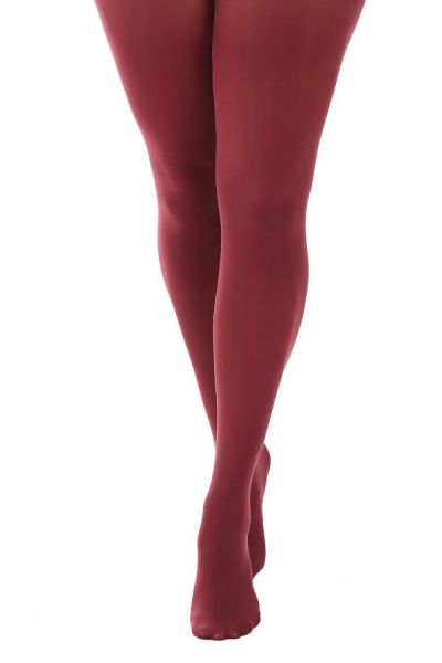 Tights, OPAQUE Burgundy