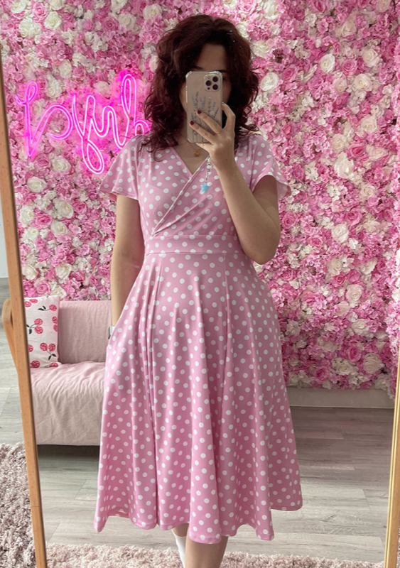 Kellomekko, LYRA Pink Polkadot