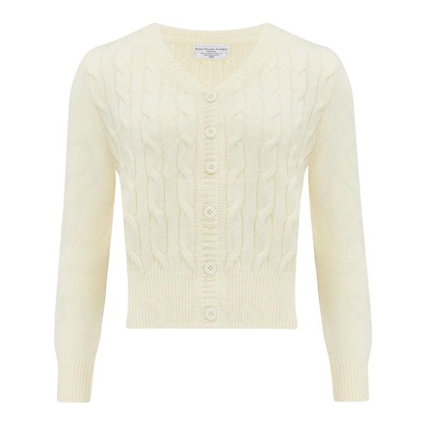 Cardigan, SEAMSTRESS OF BLOOMSBURY Offwhite