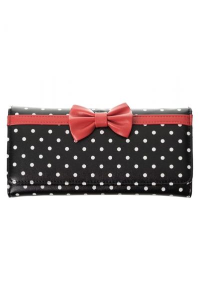 Wallet, CARLA Blk Polkadot (1464)